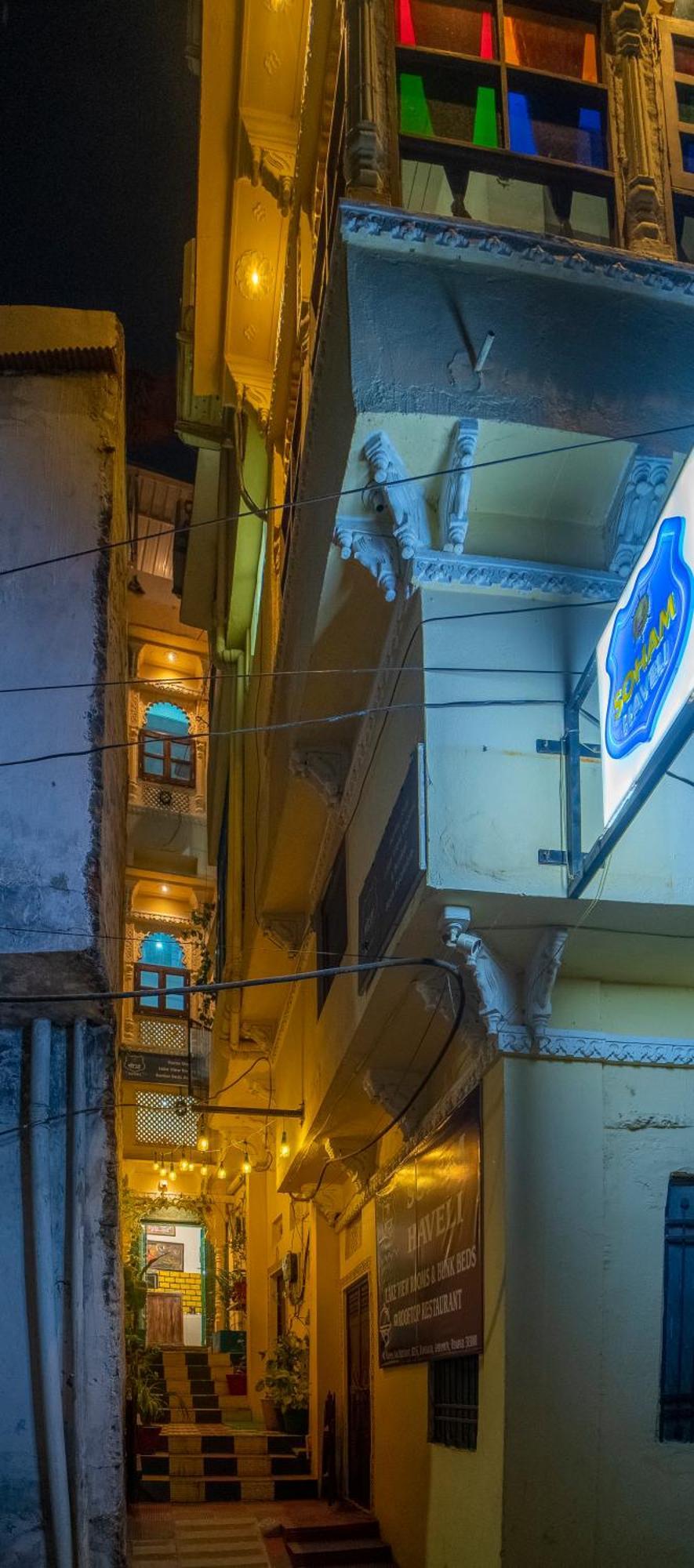 Soham Haveli Udaipur Vandrehjem Eksteriør billede